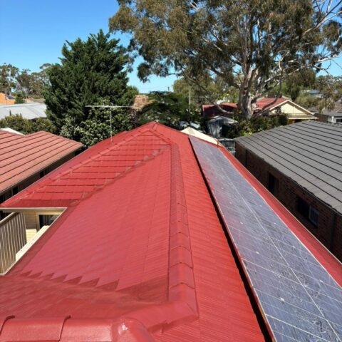 roof restoration project