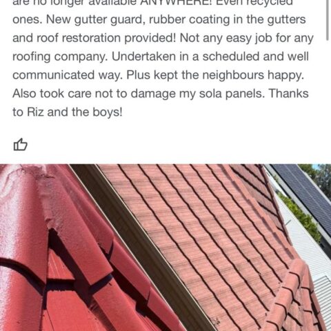 Roof Restoration Projects